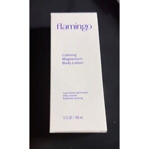 Flamingo Calming Magnesium Body Lotion 5 fl oz 148 mL New in Box Hydrating Silky
